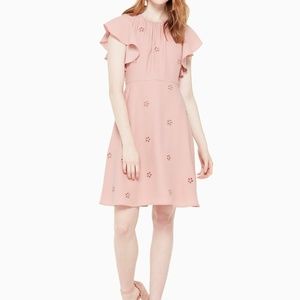 Kate Spade New York Floral Pink Cut Out Dress Size 0